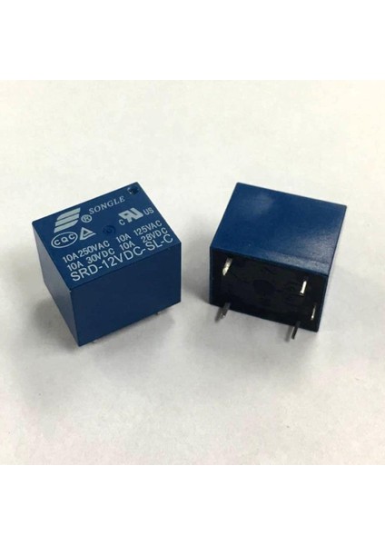 30PCS Mini Power Şarkı Rölesi 12V 10A Spdt 5 Pin Pcb (Yurt Dışından)
