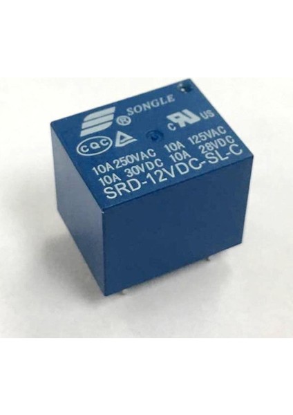 30PCS Mini Power Şarkı Rölesi 12V 10A Spdt 5 Pin Pcb (Yurt Dışından)