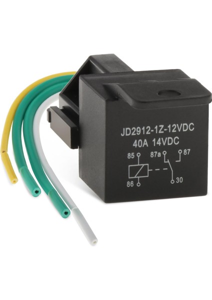 40AMP 4 Pin Normalde I Kablolu Taban Otomotiv Bisikleti (Yurt Dışından)