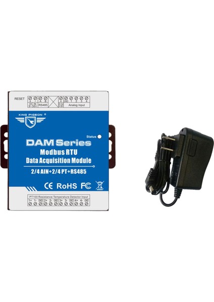 DAM124 Rtu Veri Toplama Modülü 4ch (Yurt Dışından)