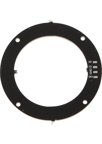 WS2812 5050 Rgb LED Lamba Paneli Yuvarlak Halka LED Sürücü Geliştirme Kartı 12BIT (Yurt Dışından)