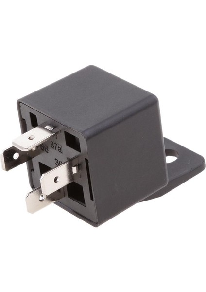 3 Adet Evrensel Araba Otomatik Kamyon Dc 24V 40A 40 Amp Spst 4 Pin Röleler Siyah (Yurt Dışından)