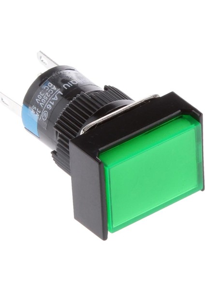 3xdc 24V Push Düşünü Momenter Kendi Kendinden Sıfırlama Dikdörtgen Anahtarı LED Açık Yeşil 3 Pcs (Yurt Dışından) fiyatları