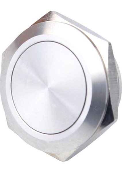 Mandal Push Düğmesi Anahtarı 1no Açık/kapalı Gümüş Paslanmaz Çelik Kabuk 25MM (Yurt Dışından) fırsatları