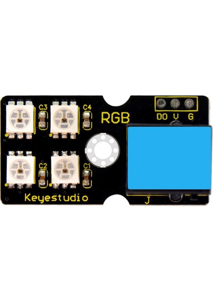 2812 2x2 Tam Renkli Rgb LED Pixel Modül Kontrolörü Smd 5050 LED Işık (Yurt Dışından)