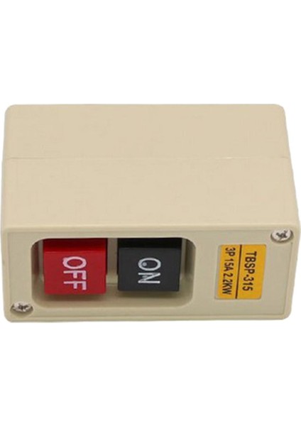 1x TBSP-315 3p 2.2kw 15A Güç Push Düğme Anahtarı Istasyonu Aç/kapalı Kilidi (Yurt Dışından)