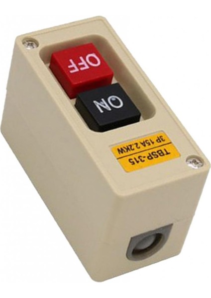 1x TBSP-315 3p 2.2kw 15A Güç Push Düğme Anahtarı Istasyonu Aç/kapalı Kilidi (Yurt Dışından)