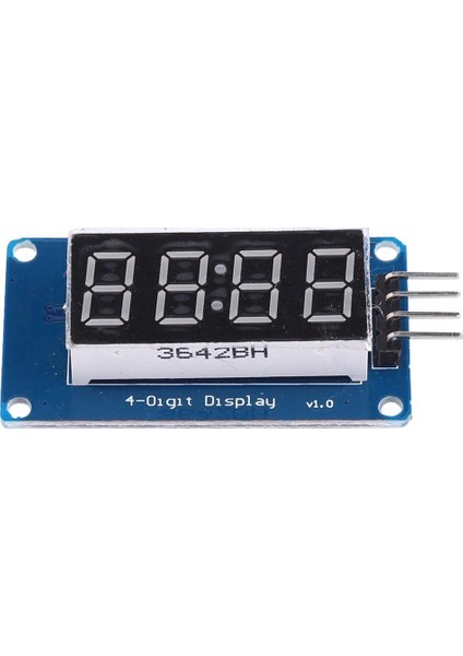 0.36INCH 3.3 ~ 5.5V LED 4 Haneli Ayarlanabilir Parlaklık Modülü (Yurt Dışından)