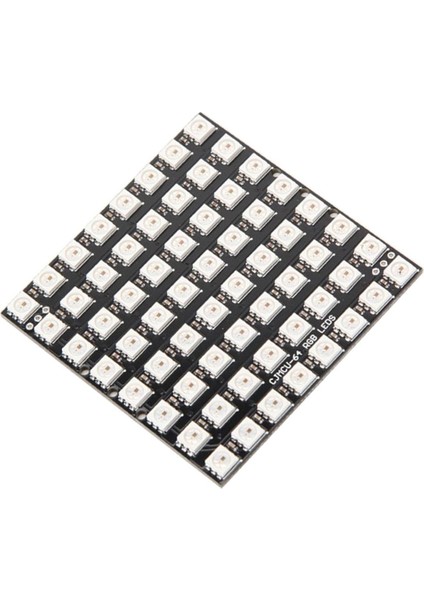 WS2812 5050 Rgb LED Lamba Paneli Modülü 5V 64 Bit Gökkuşağı LED Yeni Için (Yurt Dışından)