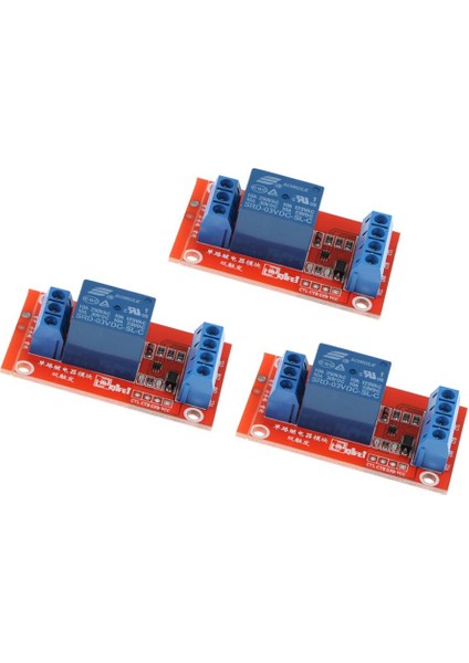 3pc 3V Bir Kanal Röle Modül Modülü Kart Kalkanı Pıc Avr Dsp Arm Mcu (Yurt Dışından)