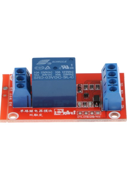 3pc 3V Bir Kanal Röle Modül Modülü Kart Kalkanı Pıc Avr Dsp Arm Mcu (Yurt Dışından)