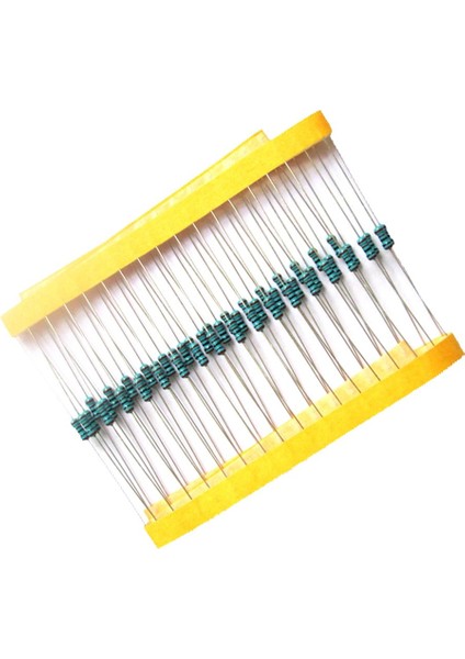 10 Kilohm Metal Oksit Film Dirençleri 1/4W 0.25W%1, 50PCS (Yurt Dışından)