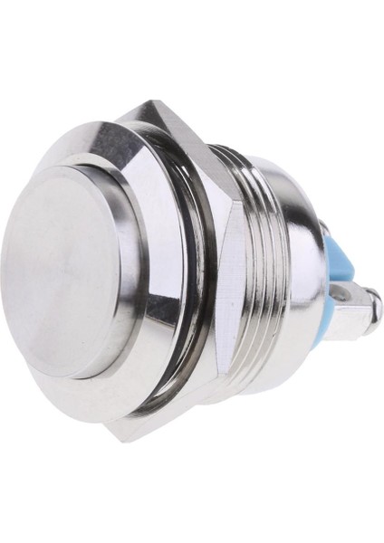1no Kapalı Boynuz 22MM Paslanmaz Çelik Metal Su Geçirmez Anahtar Araba IP67 IK08 (Yurt Dışından)