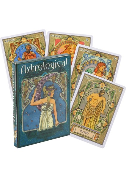 Astrolojik Tarzı Yüksek Li Yeni Sihirbazlar Tarot Kartı Güverte Tabanlı Güverte Ingilizce Versiyonu Oyun Oynamak Oyuncak Kehanet Fortune Oyunu (Yurt Dışından)