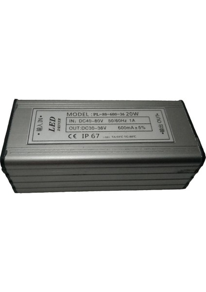 30W LED Sürücü, Elektrikli Sürücü Kaynağı - Işıklar Için 40-80V Dc Transformatörü (Yurt Dışından)