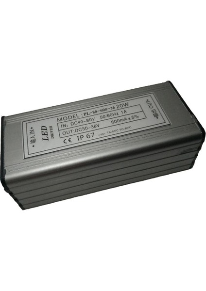 30W LED Sürücü, Elektrikli Sürücü Kaynağı - Işıklar Için 40-80V Dc Transformatörü (Yurt Dışından)