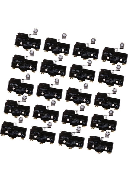 20PCS Ac 480V/250V/125V 15A Spdt 1no 1nc Spdt Anlık Mikro Sınır Anahtarı (Yurt Dışından)