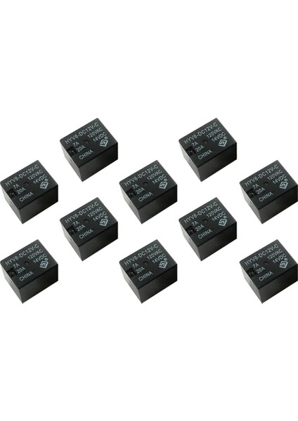 Lot 10PCS 12V Dc Mini Güç Röleleri Otomobil Araba Rölesi 5 Pimli Spdt Siyah (Yurt Dışından) indirimleri