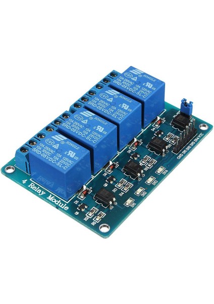 5V 4 Kanal Röle Kontrol Modülü Optocoupler ile (Yurt Dışından)