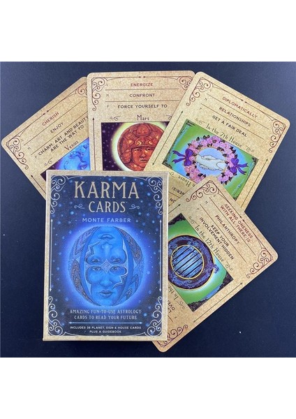 68 Adet TS13 Tarzı Karma Kartları Tarot Kartları Fal Rehberliği Kehanet Güverte Tahta Oyunu Anlatan Karanlık Konak Tarot Pdf Rehberi ile (Yurt Dışından) fiyatları