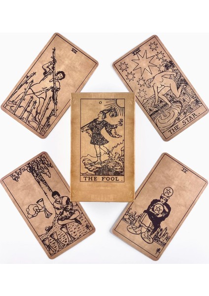 Neo Rider Stili Heaven Earth Tarot Güverte Eğlence Partisi Masa Oyunu Yüksek Li Falcılık Kehanet Oracle Kartları Pdf Rehberi ile (Yurt Dışından)