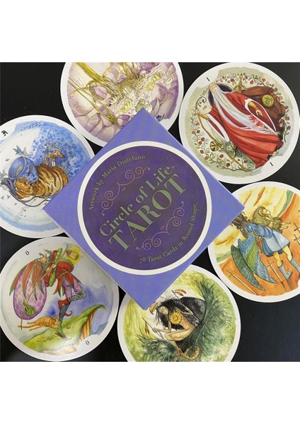 TS08 Stili Yaşam Çemberi Tarot Ingilizce Versiyonu Herbcrafter'ın Tarot Destesi Oyun Tahtası Oracle Kartları Aile Partisi Oynama (Yurt Dışından) fiyatları