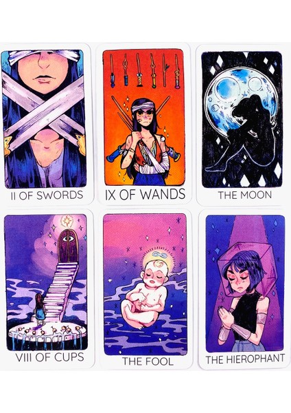 Evrensel Waite Stili 3. Göz Tarot Güverte Boş Zaman Partisi Masa Oyunu Yüksek Li Falcılık Kehanet Oracle Kartları Pdf Rehberi ile (Yurt Dışından)