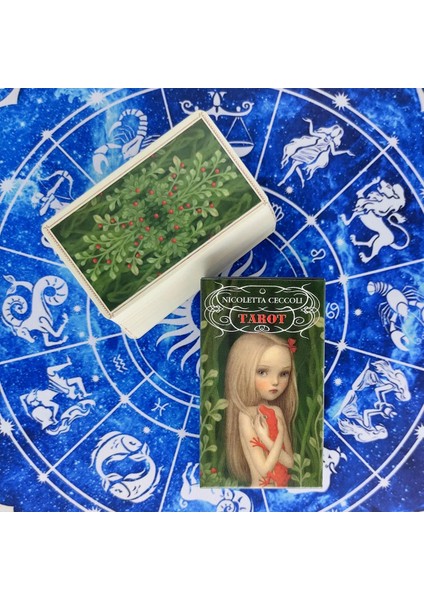 78 Adet TX286 Tarzı Yeni Nicoletta Ceccoli Tarot Kartları Kehanet Güverte Eğlence Partileri Masa Oyunu Destek Kutusu (Yurt Dışından) indirimleri