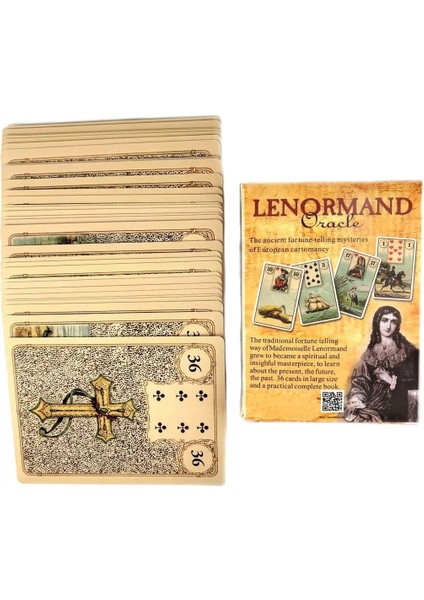 Kutsal Hayvan Stili Yeni Varış Yüksek Li Laura Tuan Lenormand Oracle Tarot Kartları Fal Rehberliği Kehanet Güverte Tahta Oyunu Anlatıyor (Yurt Dışından)