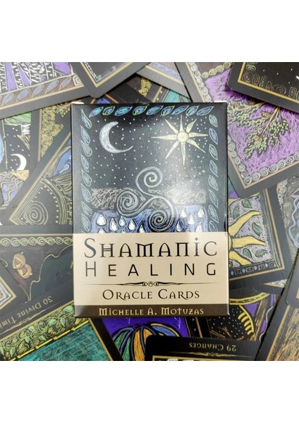 Antik Anatomi Stili Şamanik Şifa Oracle Cardards Güverte Tarot Tam Ingilizce Masa Oyunu Gizemli Kehanet Kartı Aile Dostu Parti (Yurt Dışından) fırsatları