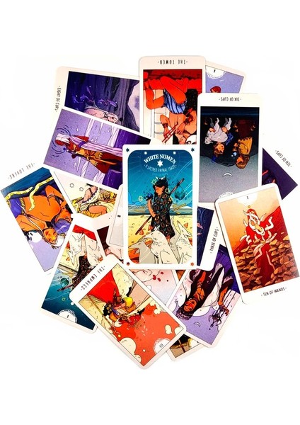 Kutsal Hayvan Stili Yeni Varış Yüksek Li Altın Lenormand Oracle Tarot Kartları Fal Rehberliği Kehanet Tarot Güverte Tahta Oyunu Anlatıyor (Yurt Dışından)