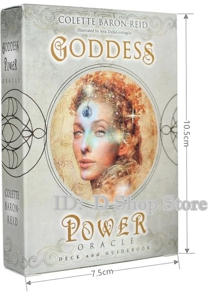 B81-TANRIÇA Güç Stili En Son Ingilizce Baskı Gizemli Tarot Tarot Kartları Güverte Aile Partisi Kartları Oyunu (Ücretsiz Pazen Çantası) (Yurt Dışından)