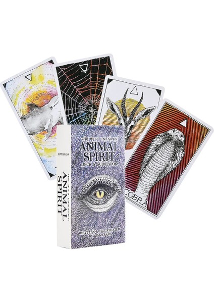 Cinsel Büyü Tarzı Hayvan Yılan Derisi Oracle Kartları Tarot Desteleri Açıklama ve Tamamlayıcı Anahtar Kelime Destesi Oyunlar (Yurt Dışından)