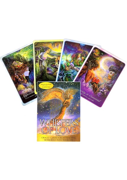 52 Adet TX42 Tarzı Aşk Fısıltıları Oracle Kartı Tarot Kartları ve Pdf Rehberlik Kehanet Güverte Eğlence Partileri Masa Oyunu Kutusu (Yurt Dışından)