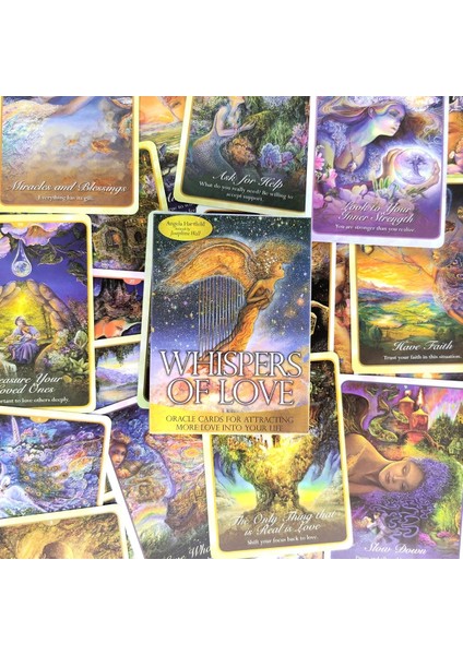 52 Adet TX42 Tarzı Aşk Fısıltıları Oracle Kartı Tarot Kartları ve Pdf Rehberlik Kehanet Güverte Eğlence Partileri Masa Oyunu Kutusu (Yurt Dışından)
