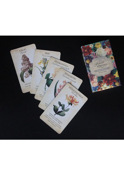 Güzel Yaratıklar Stili Yetişkinler ve Çocuklar Için Botanik Ilham Tahta Oyunları Oracle Tarot Kartları Aile Oyun Kartı Büyücülük Malzemeleri (Yurt Dışından) modelleri