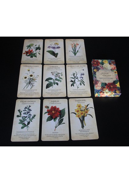 Güzel Yaratıklar Stili Yetişkinler ve Çocuklar Için Botanik Ilham Tahta Oyunları Oracle Tarot Kartları Aile Oyun Kartı Büyücülük Malzemeleri (Yurt Dışından) fırsatları