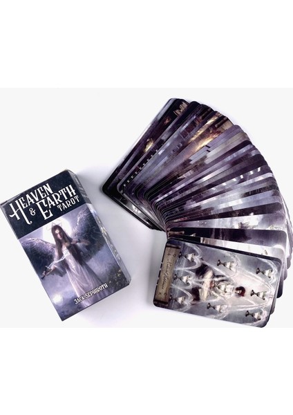 Kristal Tekboynuzlar Stili Heaven Earth Tarot Güverte Eğlence Partisi Masa Oyunu Yüksek Li Falcılık Kehanet Oracle Kartları Pdf Rehberi ile (Yurt Dışından) modelleri