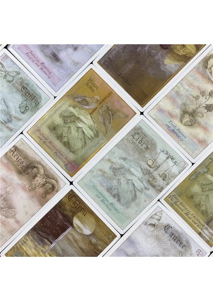 78 Adet TT201 Tarzı Heavenly Bodies Astroloji Kâhin Kartlar Tahta Çok Oyunculu Aile Partisi Oyunu Falcılık Peygamber Tarot Destesi (Yurt Dışından) modelleri