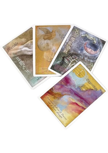 78 Adet TT201 Tarzı Heavenly Bodies Astroloji Kâhin Kartlar Tahta Çok Oyunculu Aile Partisi Oyunu Falcılık Peygamber Tarot Destesi (Yurt Dışından) fırsatları