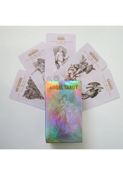 No.15 Tarzı Yeni Tarot Güverte Kahin Kartları Gizemli Kehanet Melek Tarot Kartları Kadın Kızlar Için Kartlar Oyun Tahtası Oyunu (Yurt Dışından) fırsatları