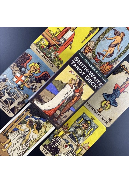 TS31 Stili Sınırsız Smith Tarot Kartları Masa Oyunları Yetişkinler ve Çocuklar Için Kehanet Eğlence Masası Oyun Kartı (Yurt Dışından) fiyatları