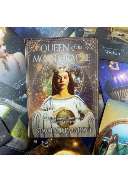 Ön-Rafaelit Tarzı Ay Kraliçesi Oracle Kartı Tam Ingiliz Parti Masa Oyunu 44 Kart Deste Tarot Astroloji Kehanet Kader Kartları (Yurt Dışından) indirimleri
