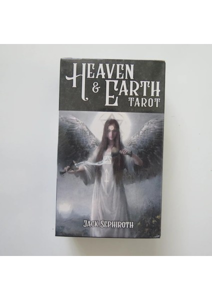No.8 Stili Yeni Tarot Güverte Kahin Kartları Gizemli Kehanet Heaven Earth Tarot Kartları Kadın Kızlar Için Kartlar Oyun Tahtası Oyunu (Yurt Dışından) modelleri