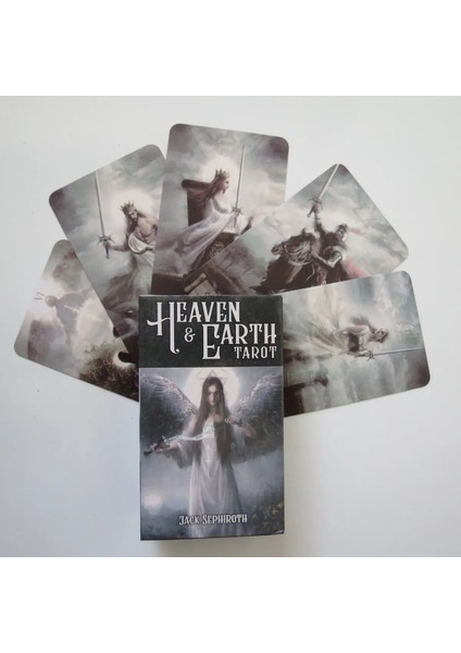 No.8 Stili Yeni Tarot Güverte Kahin Kartları Gizemli Kehanet Heaven Earth Tarot Kartları Kadın Kızlar Için Kartlar Oyun Tahtası Oyunu (Yurt Dışından) fırsatları