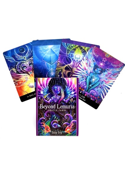 78 Adet TX215 Tarzı Beyond Lemurya Oracle Card Tarot Kartları Pdf Rehberlik Kehanet Güverte Eğlence Partileri Masa Oyunu Desteği (Yurt Dışından)