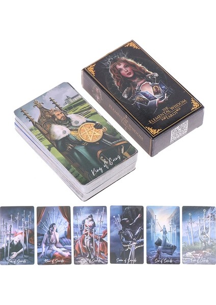 Chaoduo Shop Lacivert Tarzı Dark Angels Tarot Kartları Oracle Card Kehanet Kehanet Güverte Partisi Tahta Oyun Kartı Popüler Güverte Kart Oyun Tahtası 14 Çeşit (Yurt Dışından)