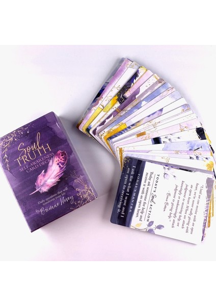 Ruh Gerçeği Tarzı Soul Truth Oracle Kartları Eğlence Partisi Masa Oyunu Yüksek Li Falcılık Kehanet Tarot Güverte Pdf Rehberi ile (Yurt Dışından) modelleri