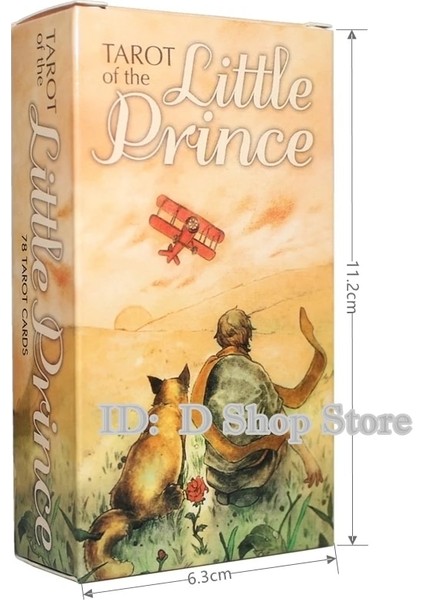 B40-KÜÇÜK Prens Stili Büyülü Tarot Klasik Tarot Gizemli Tarot Aile Partisi Kart Oyunu (Ücretsiz Pazen Çantası) (Yurt Dışından)