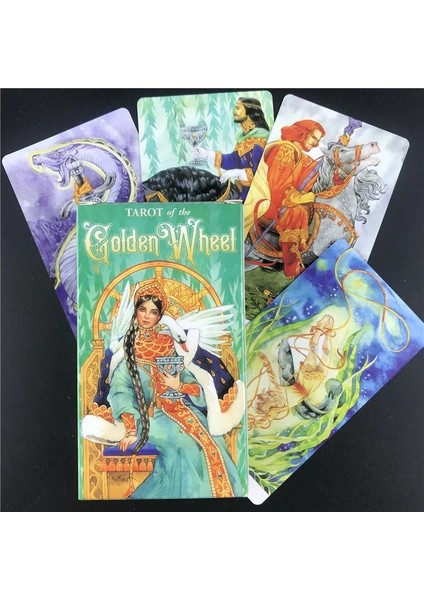 78 Adet TT03 Tarzı Tarot Kartları Altın Tekerlek Masa Oyun Kartları Tam Ingilizce Güverte Masa Oyunu Oyuncak Arkadaş Parti Poker Oynayan Kehanet Kartları (Yurt Dışından) indirimleri